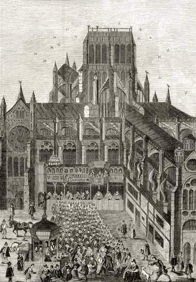 La Croix de Saint-Paul dans les jardins de l